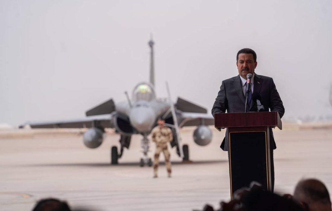 رزمایش نیروی هوایی عراق با مشارکت جنگنده‌های فرانسوی (تصویر)