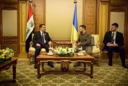 دیدار نخست وزیر عراق و رئیس جمهور اوکراین در عربستان