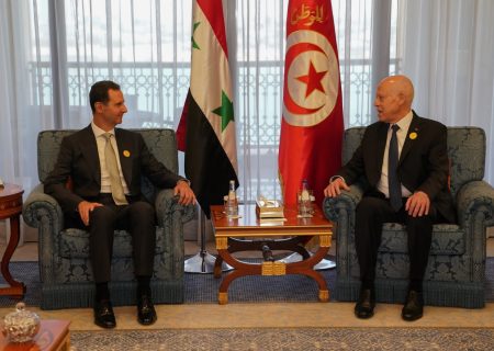 دیدار رئیس‌ جمهور تونس و سوریه در عربستان