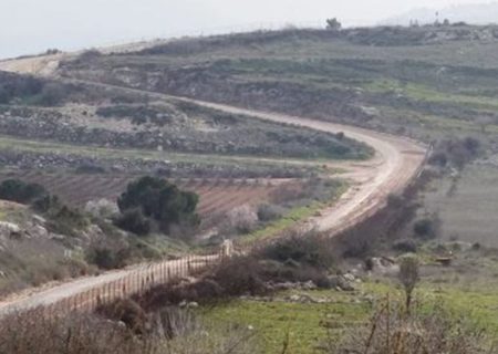 تصاویر رسانه‌های صهیونیستی از چادرهای منتسب به حزب‌الله در خط مرزی فلسطین اشغالی