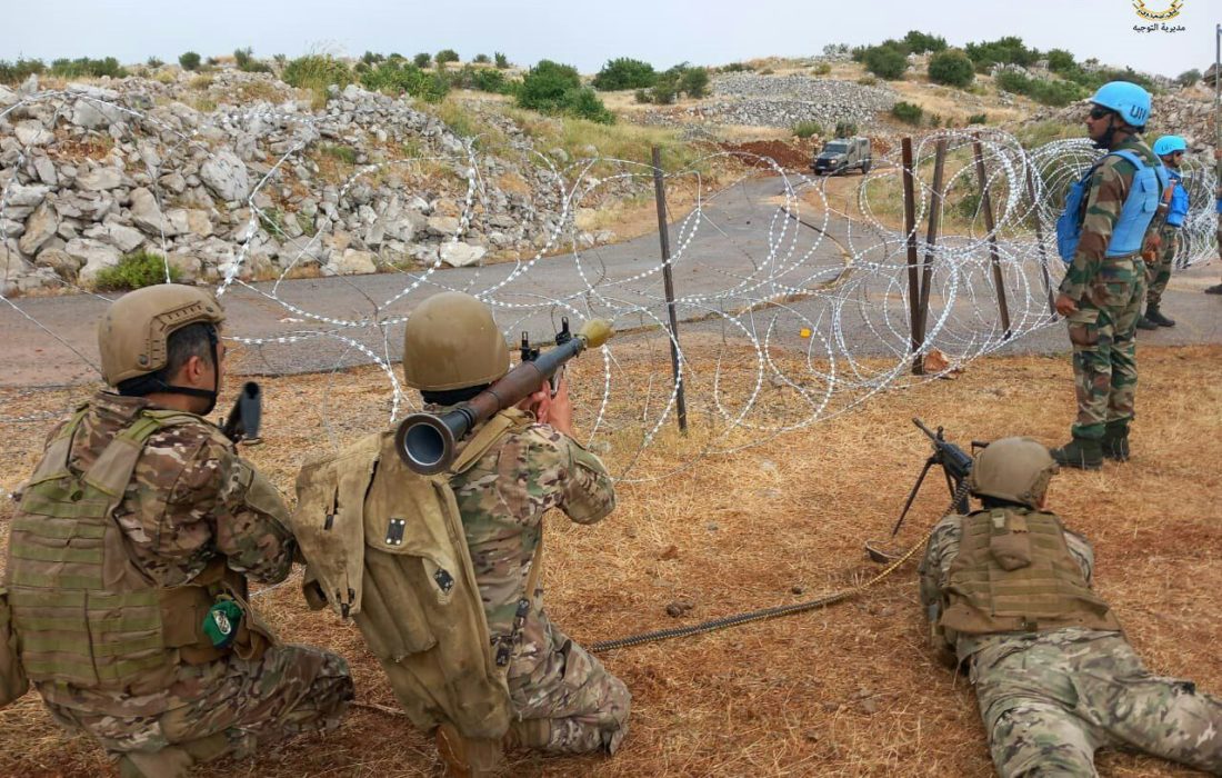 تنش در مرز بین لبنان و فلسطین اشغالی