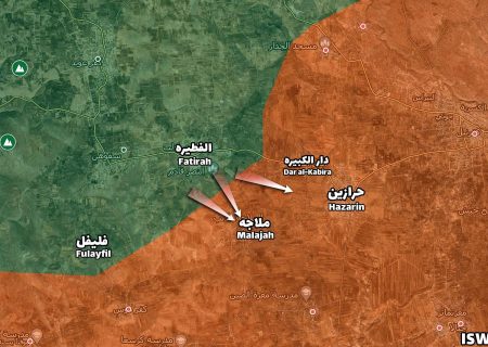درگیری ارتش سوریه و مسلحین در جنوب ادلب (ویدیو)