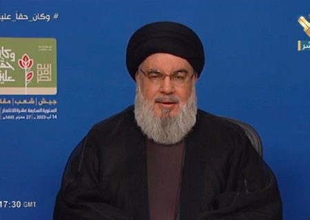 نصرالله: حزب‌الله رژیم صهیونیستی را به عصر حجر بازمی‌گرداند!