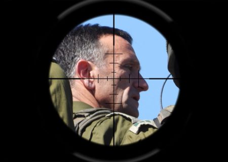 رصد رئیس ستاد کل ارتش اسرائیل توسط حزب‌الله (ویدیو)