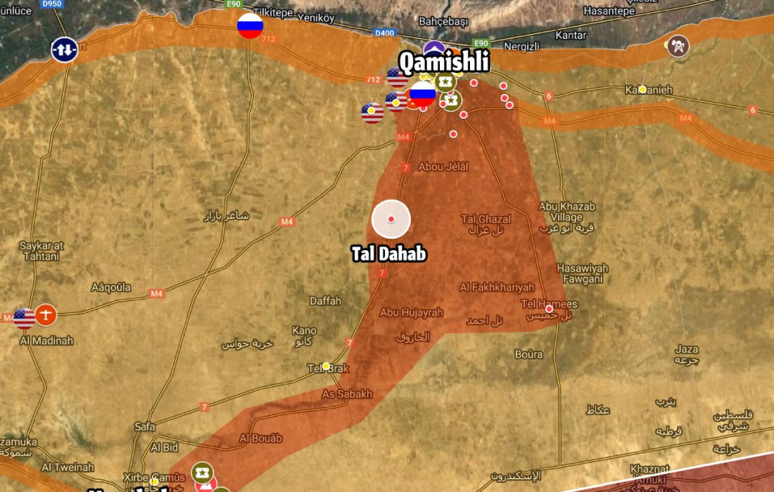 نیروهای ارتش سوریه از عبور کاروان آمریکایی در حسکه جلوگیری کردند