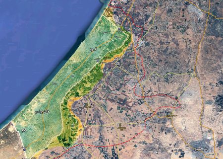 آخرین اخبار از وضعیت نظامی در اطراف نوار غزه، ۱۸ مهر ۱۴۰۲ (نقشه میدانی)