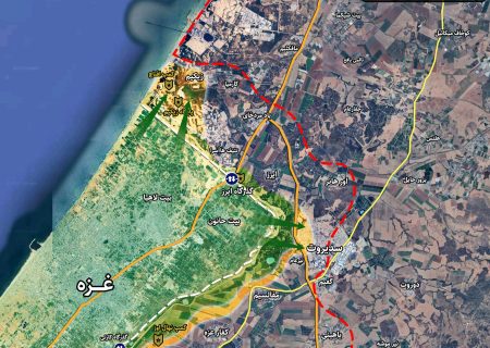 آخرین اخبار از وضعیت نظامی در اطراف نوار غزه، ۱۹ مهر ۱۴۰۲ (نقشه میدانی)