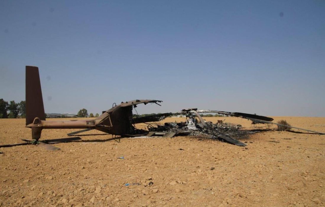 جزئیات انهدام بالگرد ارتش اسرائیل در عملیات طوفان الاقصی