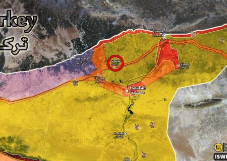 ساقط کردن پهپاد ترکیه توسط ائتلاف آمریکایی در شمال سوریه