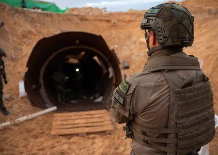 کشف تونل ۴ کیلومتری در شمال نوار غزه!