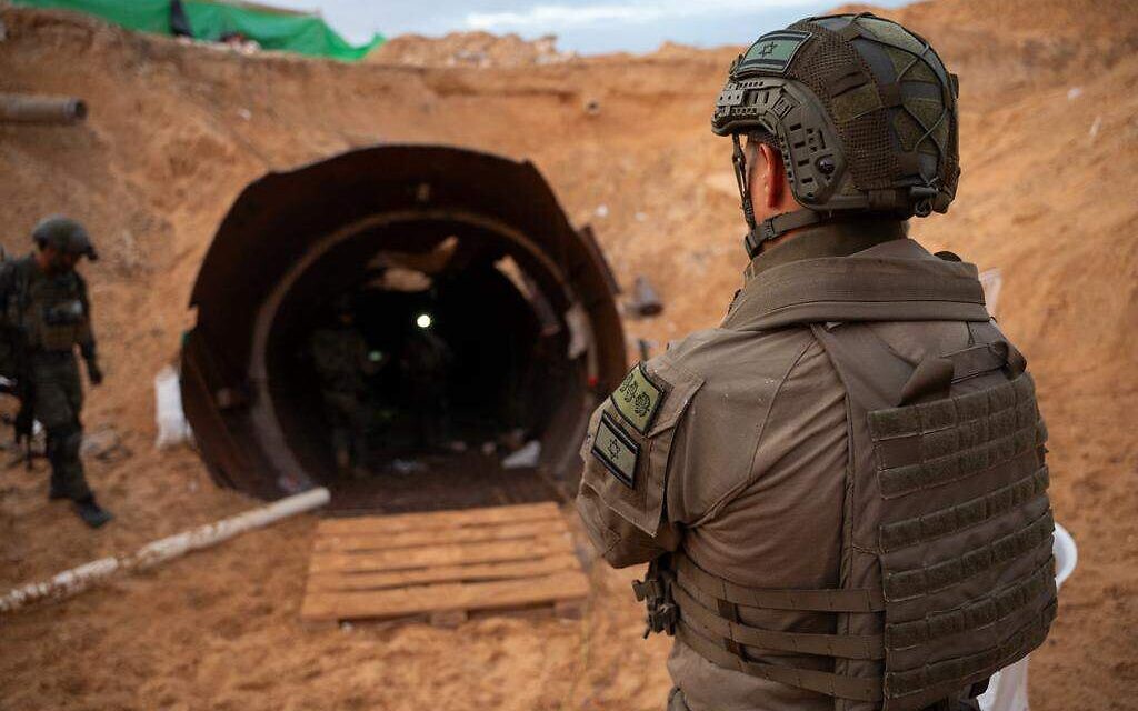 کشف تونل ۴ کیلومتری در شمال نوار غزه!