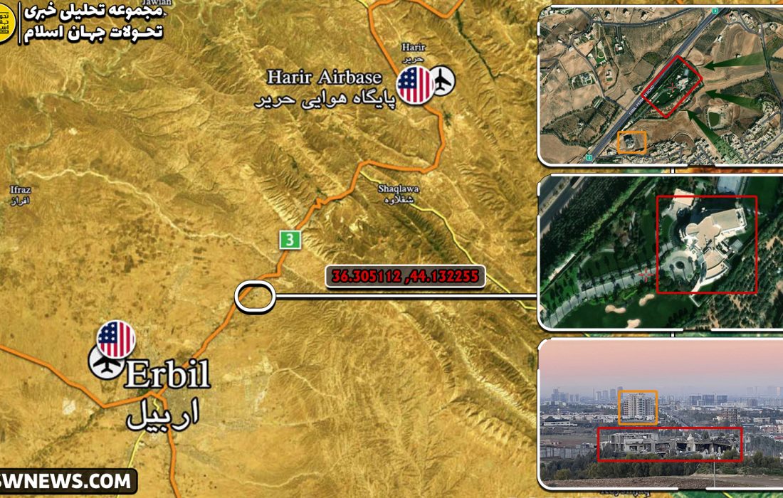 حمله گسترده موشکی و پهپادی سپاه به مقر گروه های تروریستی در عراق و سوریه (ویدیو)