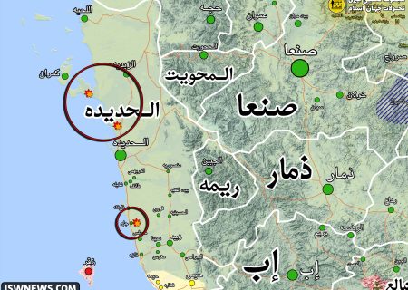 حمله مجدد جنگنده‌های ائتلاف آمریکایی به استان الحدیده