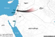 حمله موشکی مقاومت عراق به شهر اشغالی حیفا