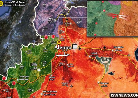 یورش مسلحین به مقر ارتش سوریه در غرب حلب؛ تانک T-72 به دست مسلحین افتاد!
