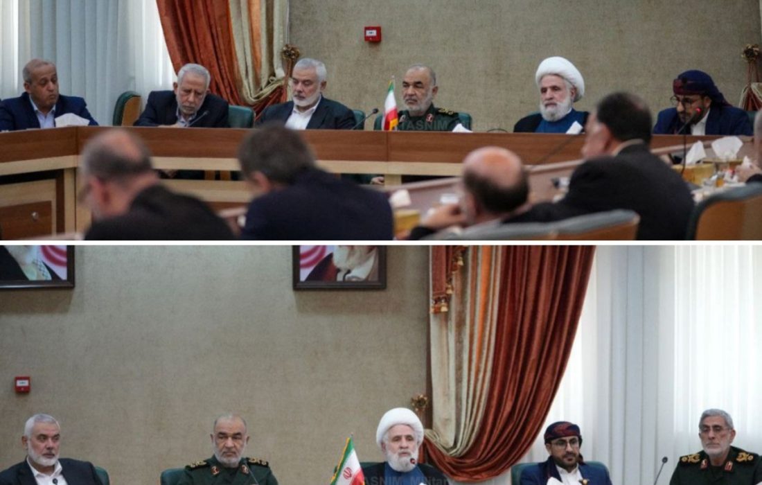 فرماندهان محور مقاومت در تهران جلسه برگزار کردند