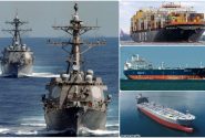 حملات بی امان ارتش یمن به کشتی های آمریکا و اسرائیل