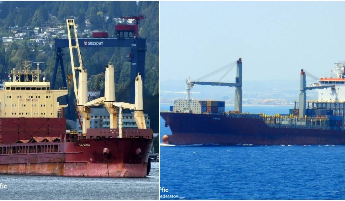 حمله ارتش یمن به دو کشتی در دریای سرخ