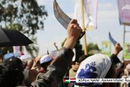 ارتش یمن به جنایت اسرائیل در النصیرات پاسخ داد