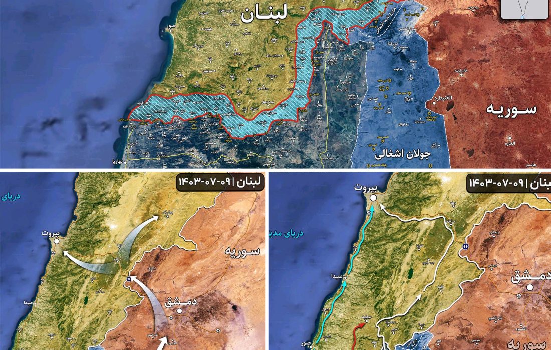 حمله زمینی اسرائیل به لبنان و سوریه چگونه خواهد بود؟