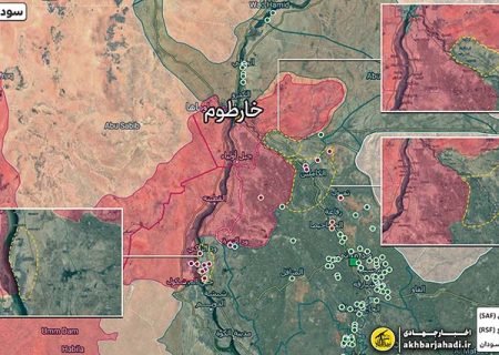 نیروهای مسلح سودان (SAF) کنترل ۹۰٪ استان جزیره را بدست گرفتند