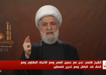 دبیرکل حزب‌الله لبنان: سلاح مقاومت را تحویل نمی‌دهیم/ آماده نبردی کربلایی هستیم
