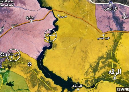 درگیری‌ ارتش سوریه و نیروهای SDF در شرق حلب