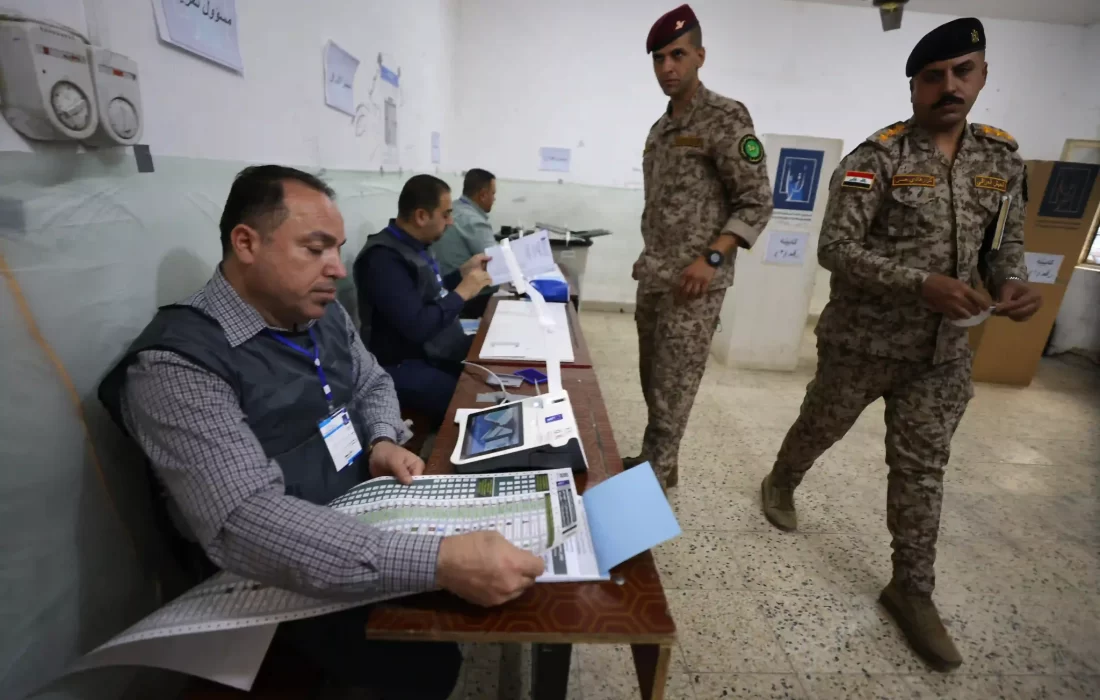 رکورد مشارکت در انتخابات ویژه عراق شکسته شد؛ مشارکت ۸۲ درصدی نظامیان عراقی