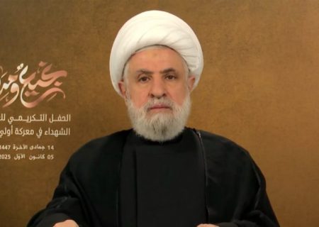 نعیم قاسم: هیچ قدرت جهانی قادر به خلع سلاح مقاومت نیست