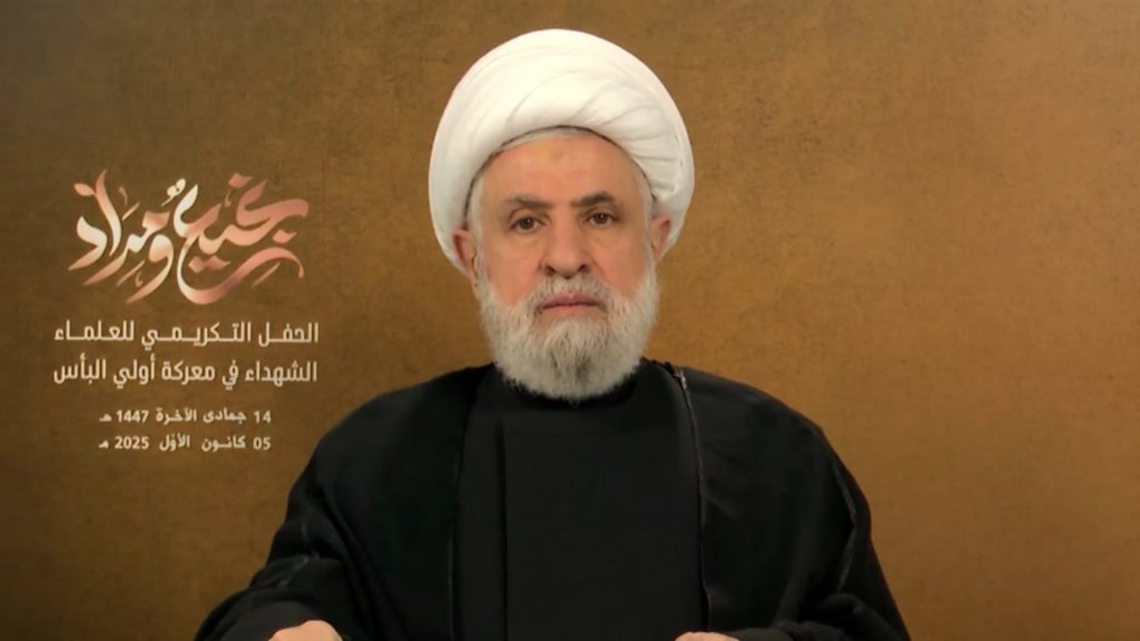 نعیم قاسم: هیچ قدرت جهانی قادر به خلع سلاح مقاومت نیست