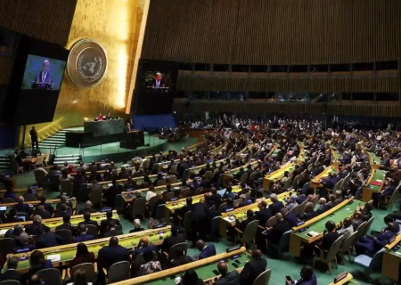 تصویب قاطع پنج قطعنامه در مجمع عمومی سازمان ملل به نفع فلسطین